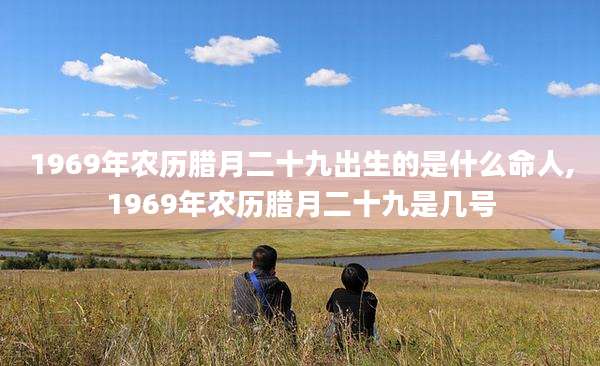1969年农历腊月二十九出生的是什么命人,1969年农历腊月二十九是几号