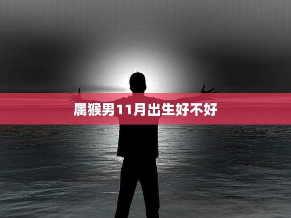 属猴男11月出生好不好