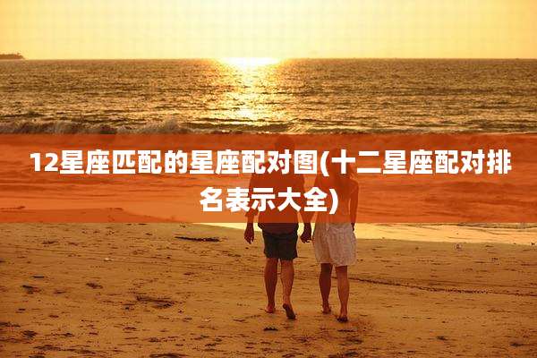 12星座匹配的星座配对图(十二星座配对排名表示大全)
