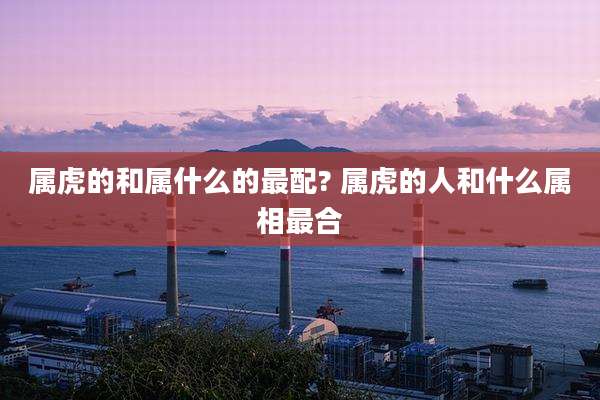 属虎的和属什么的最配? 属虎的人和什么属相最合