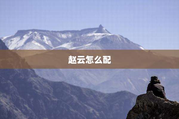 赵云怎么配