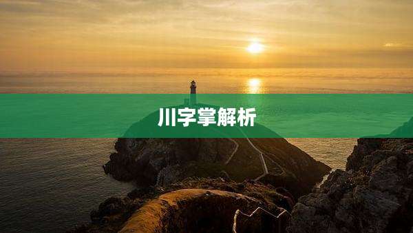 川字掌解析