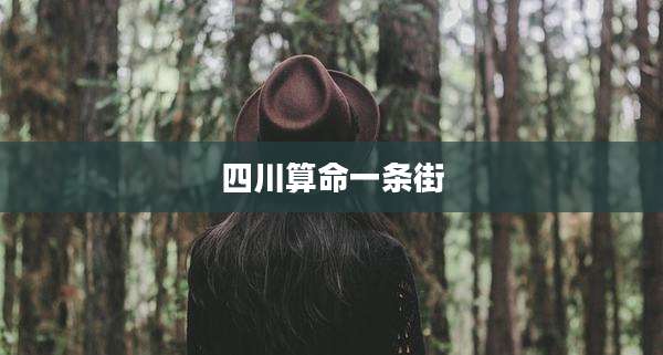 四川算命一条街