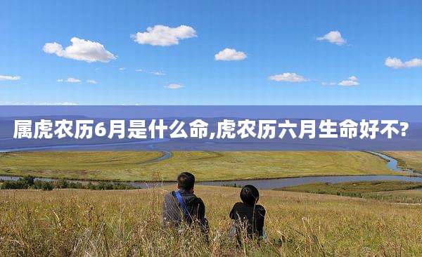 属虎农历6月是什么命,虎农历六月生命好不?