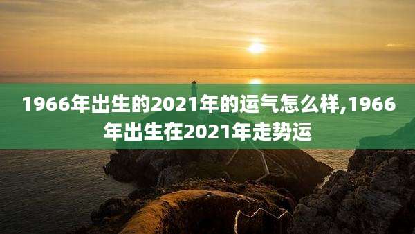 1966年出生的2021年的运气怎么样,1966年出生在2021年走势运
