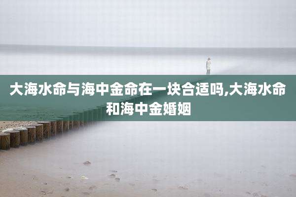大海水命与海中金命在一块合适吗,大海水命和海中金婚姻