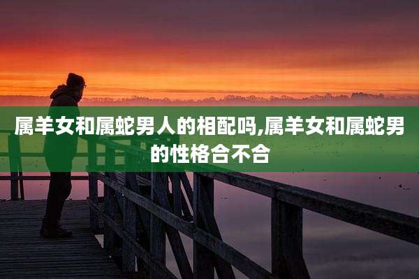 属羊女和属蛇男人的相配吗,属羊女和属蛇男的性格合不合
