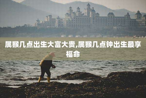 属猴几点出生大富大贵,属猴几点钟出生最享福命