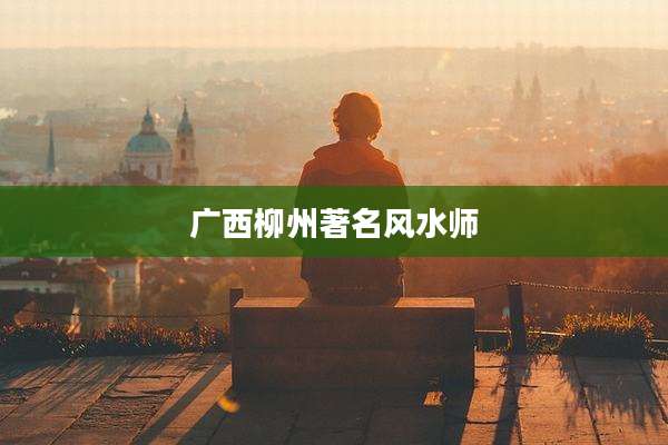 广西柳州著名风水师