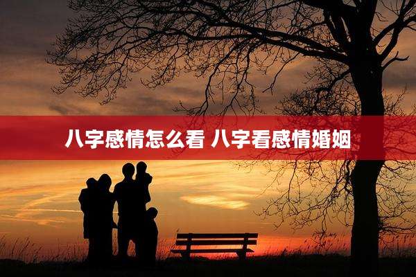 八字感情怎么看 八字看感情婚姻