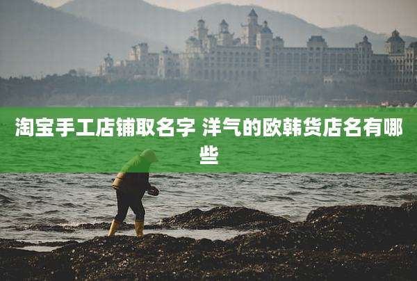 淘宝手工店铺取名字 洋气的欧韩货店名有哪些