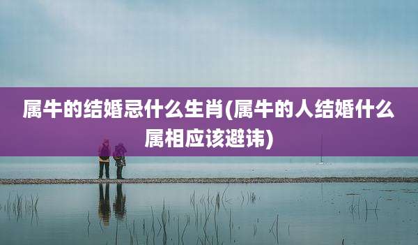 属牛的结婚忌什么生肖(属牛的人结婚什么属相应该避讳)