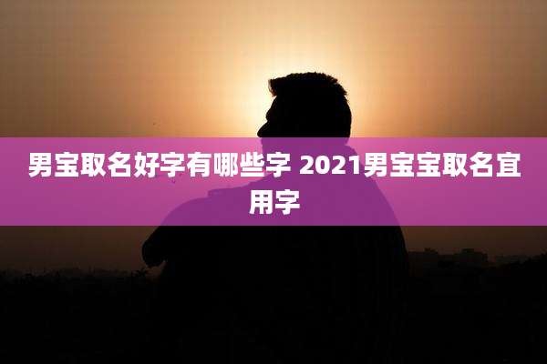男宝取名好字有哪些字 2021男宝宝取名宜用字