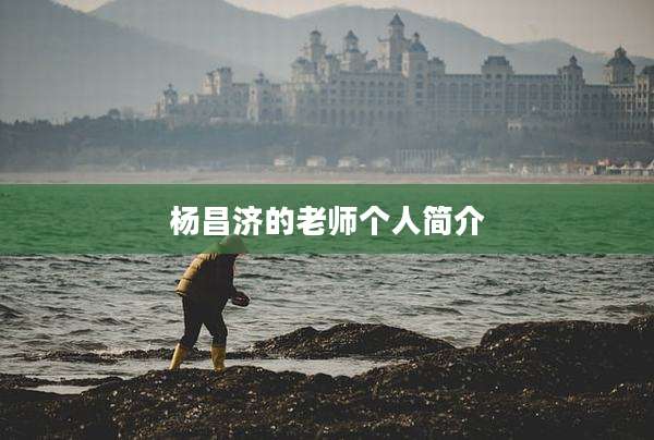 杨昌济的老师个人简介