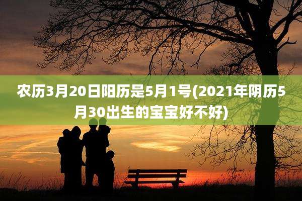 农历3月20日阳历是5月1号(2021年阴历5月30出生的宝宝好不好)