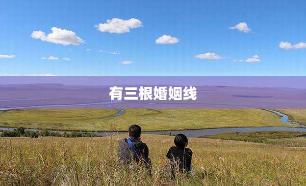 有三根婚姻线