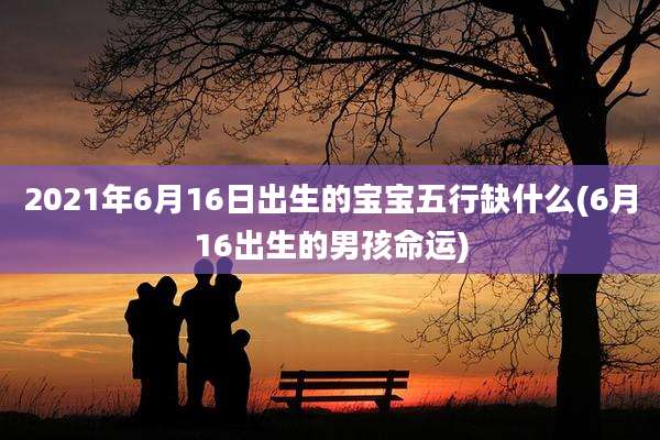 2021年6月16日出生的宝宝五行缺什么(6月16出生的男孩命运)