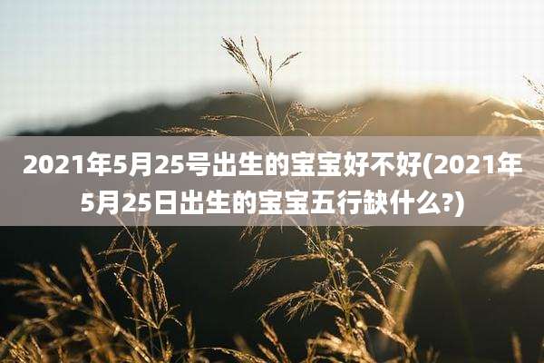 2021年5月25号出生的宝宝好不好(2021年5月25日出生的宝宝五行缺什么?)