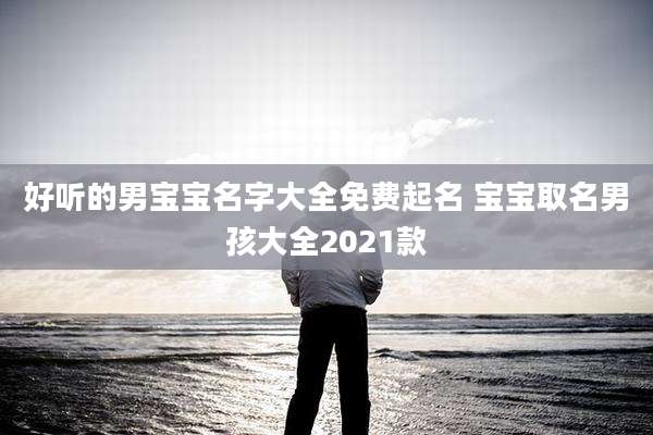 好听的男宝宝名字大全免费起名 宝宝取名男孩大全2021款