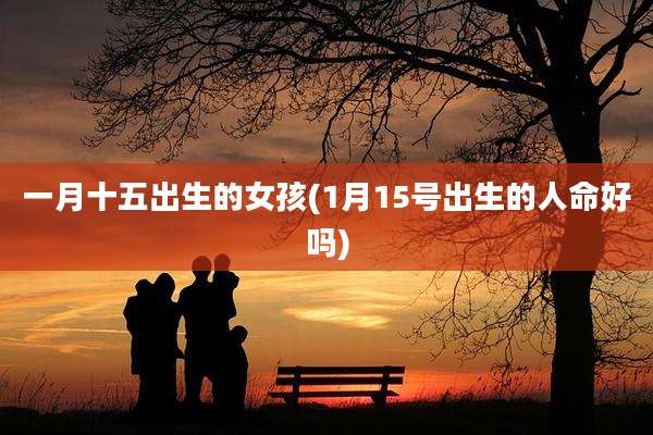 一月十五出生的女孩(1月15号出生的人命好吗)