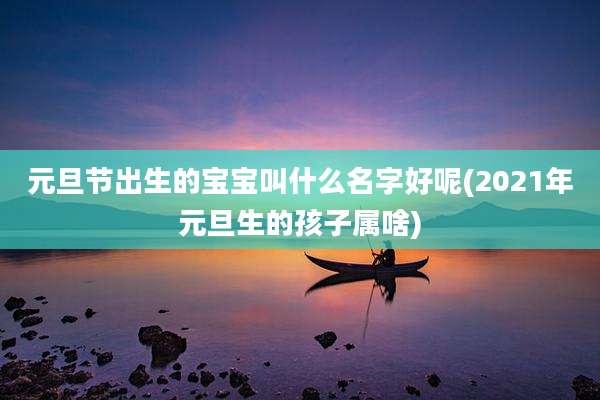 元旦节出生的宝宝叫什么名字好呢(2021年元旦生的孩子属啥)