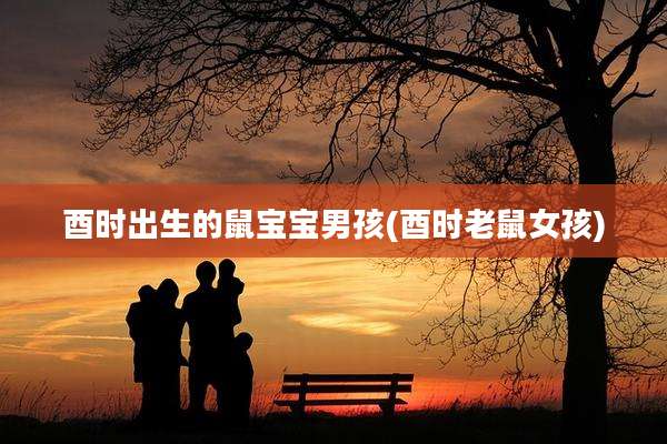 酉时出生的鼠宝宝男孩(酉时老鼠女孩)