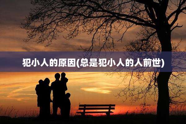 犯小人的原因(总是犯小人的人前世)