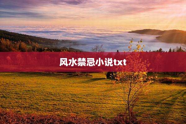 风水禁忌小说txt
