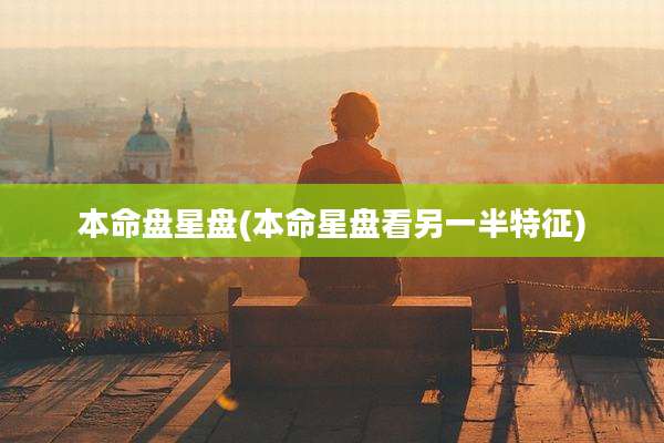 本命盘星盘(本命星盘看另一半特征)