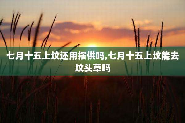 七月十五上坟还用摆供吗,七月十五上坟能去坟头草吗
