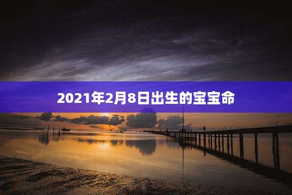 2021年2月8日出生的宝宝命