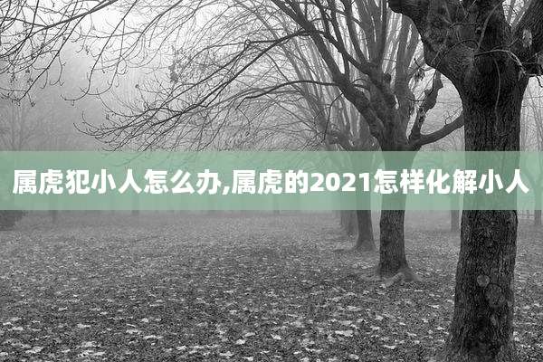 属虎犯小人怎么办,属虎的2021怎样化解小人
