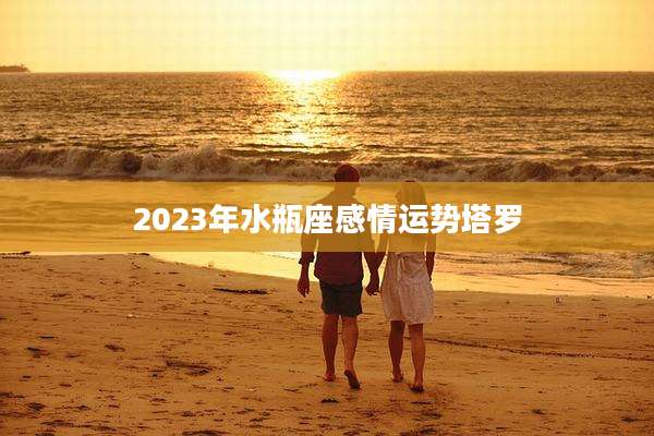 2023年水瓶座感情运势塔罗