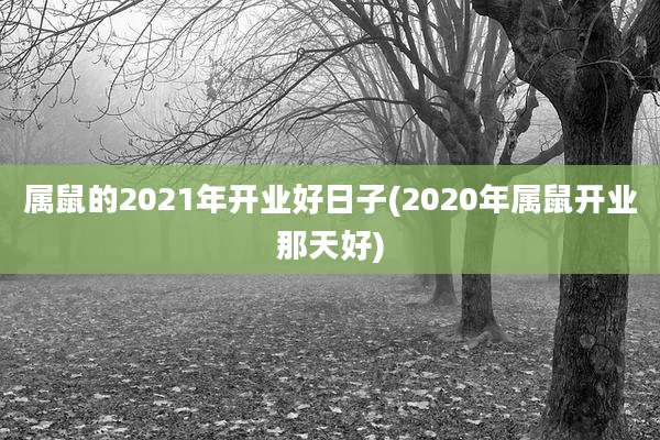属鼠的2021年开业好日子(2020年属鼠开业那天好)