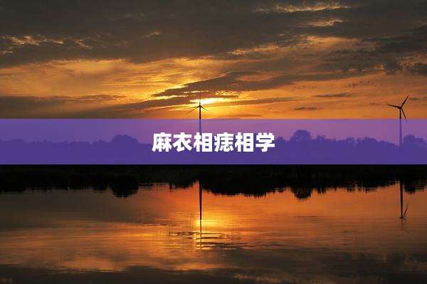麻衣相痣相学