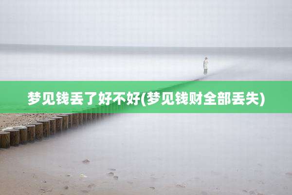 梦见钱丢了好不好(梦见钱财全部丢失)