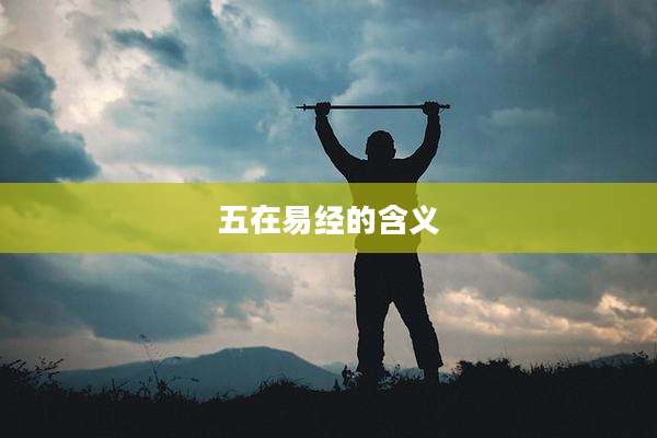 五在易经的含义
