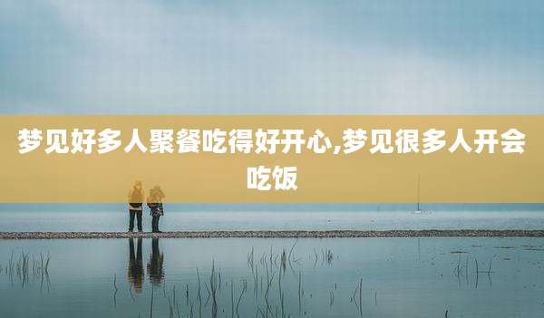 梦见好多人聚餐吃得好开心,梦见很多人开会吃饭