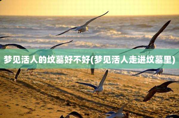 梦见活人的坟墓好不好(梦见活人走进坟墓里)