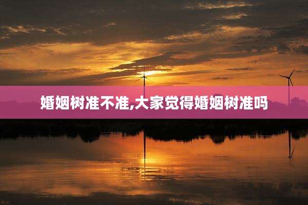婚姻树准不准,大家觉得婚姻树准吗