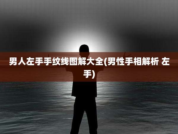 男人左手手纹线图解大全(男性手相解析 左手)