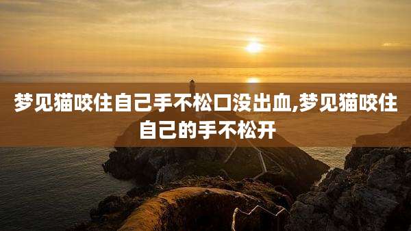梦见猫咬住自己手不松口没出血,梦见猫咬住自己的手不松开