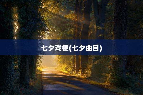七夕戏梗(七夕曲目)