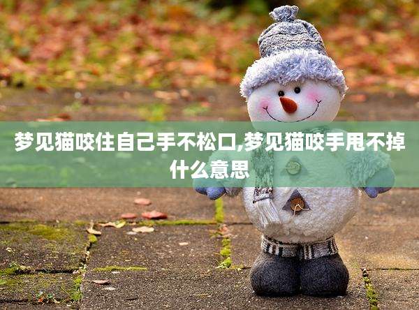 梦见猫咬住自己手不松口,梦见猫咬手甩不掉什么意思