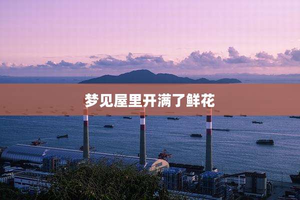 梦见屋里开满了鲜花