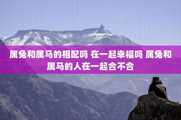 属兔和属马的相配吗 在一起幸福吗 属兔和属马的人在一起合不合