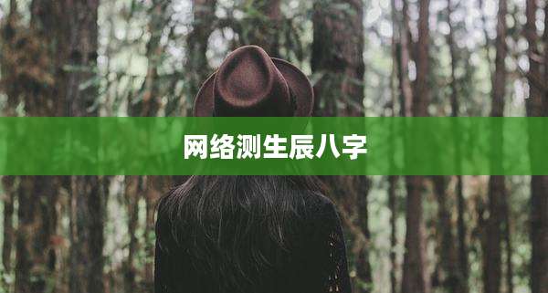 网络测生辰八字