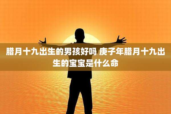 腊月十九出生的男孩好吗 庚子年腊月十九出生的宝宝是什么命