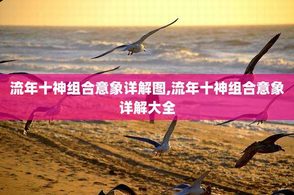 流年十神组合意象详解图,流年十神组合意象详解大全
