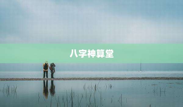 八字神算堂